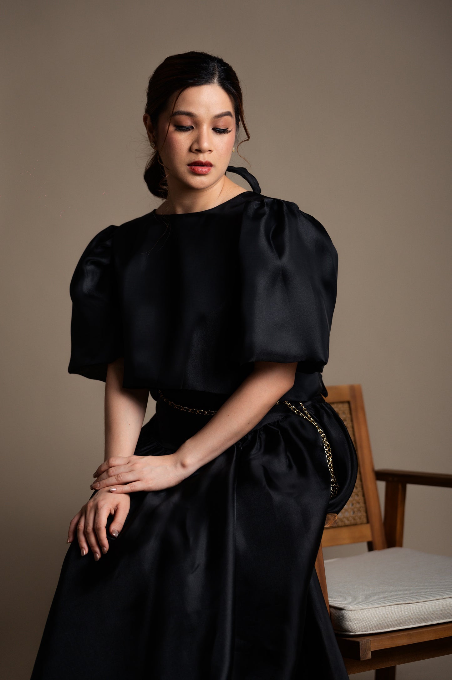 Gabriela Silk Organza Top