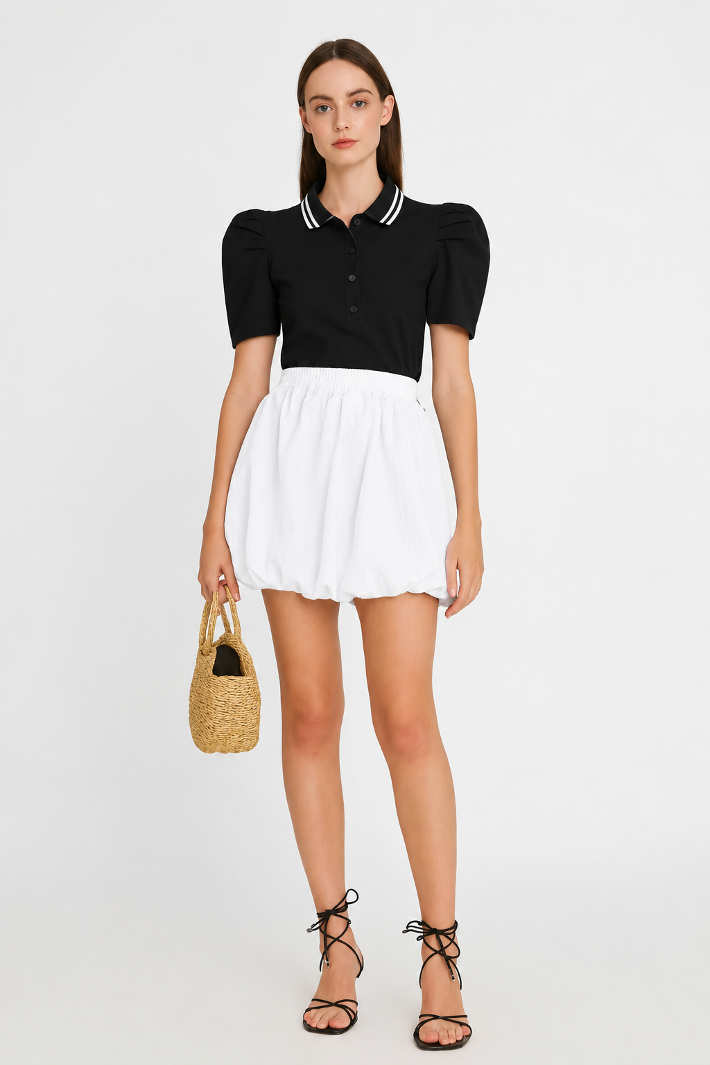 Alexandra Cotton Filipiniana Polo